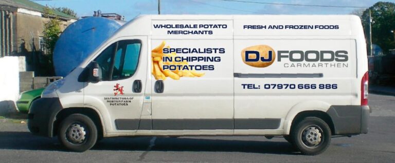 d j foods van 768x318